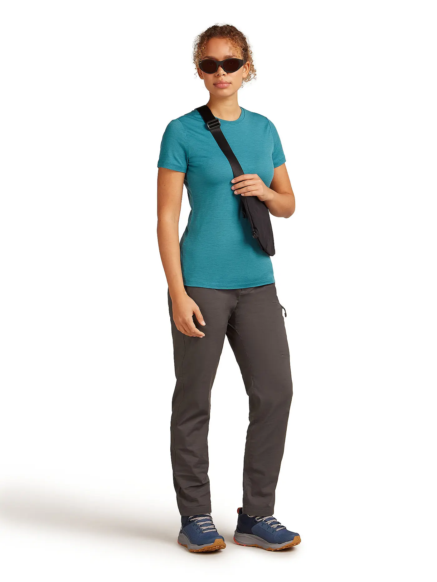 ICEBREAKER | Damen Funktionsshirt Merino 150 Tech Lite III | petrol