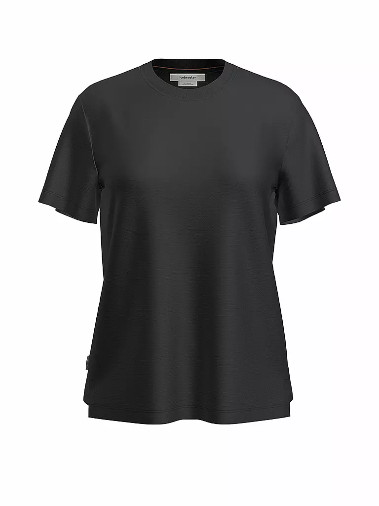 ICEBREAKER | Damen Funktionsshirt Merino 150 Tech Lite Relaxed  | schwarz