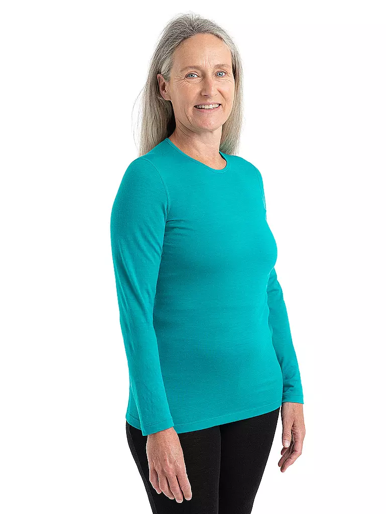 ICEBREAKER | Damen Funktionsshirt Merino 200 Oasis LS | mint