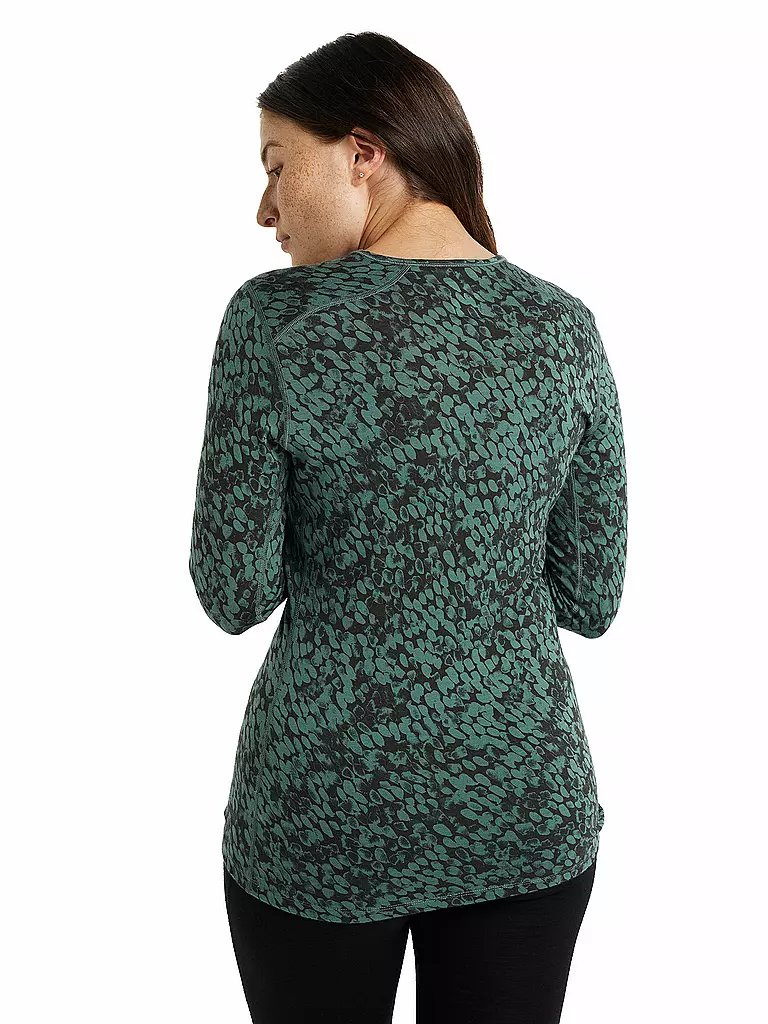 ICEBREAKER | Damen Funktionsshirt Merino 200 Oasis LS | grün