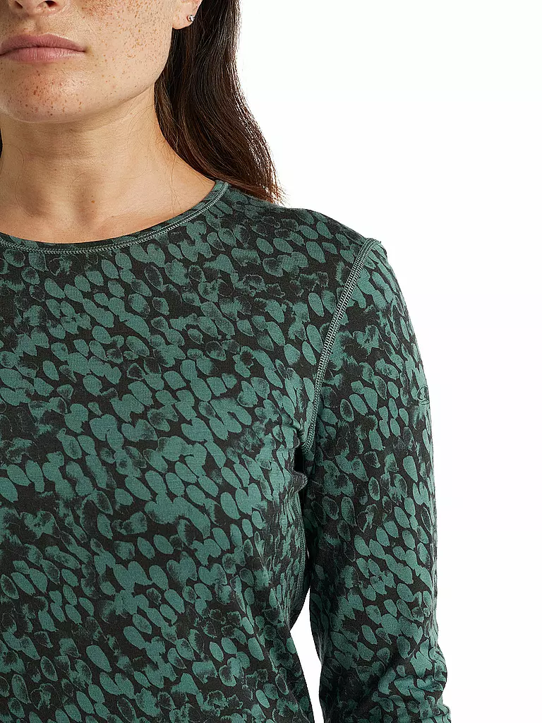 ICEBREAKER | Damen Funktionsshirt Merino 200 Oasis LS | grün