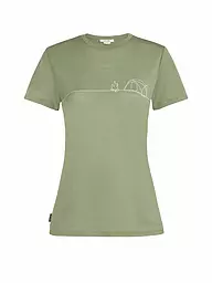 ICEBREAKER | Damen Funktionsshirt Single 150 Tech | olive