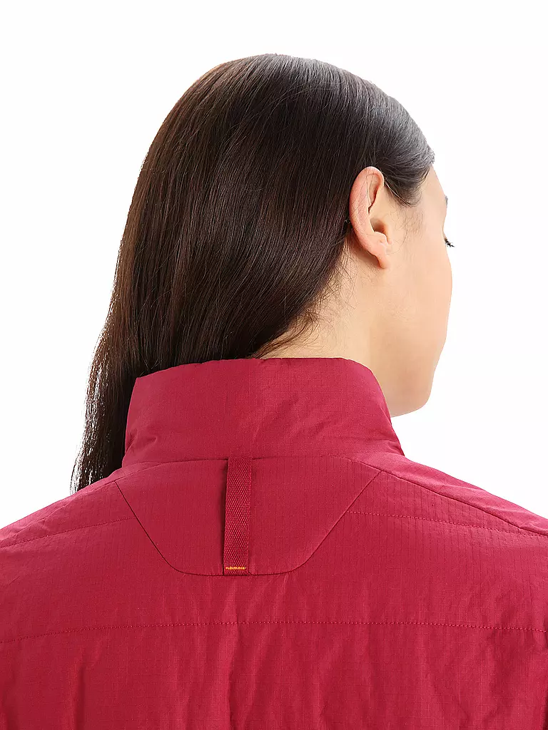 ICEBREAKER | Damen Isojacke MerinoLoft™  | beere
