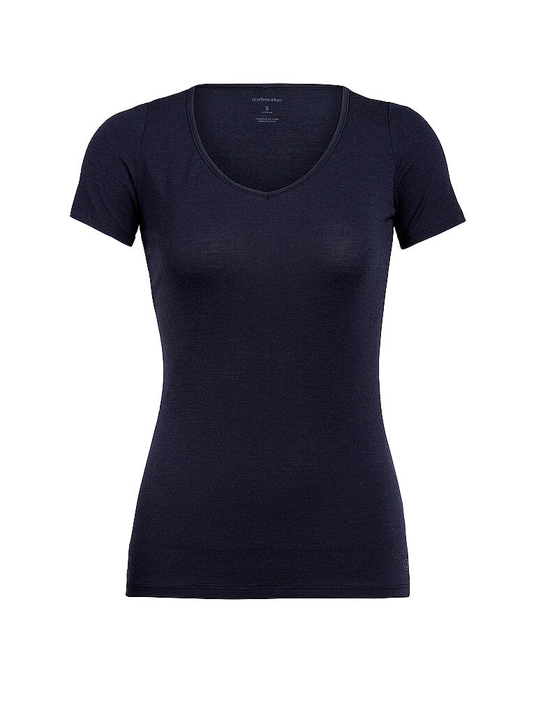ICEBREAKER | Damen T-Shirt 150 Siren Sweetheart | blau