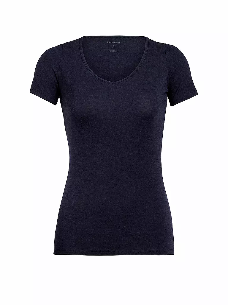 komplet nevø køkken ICEBREAKER Damen T-Shirt 150 Siren Sweetheart blau