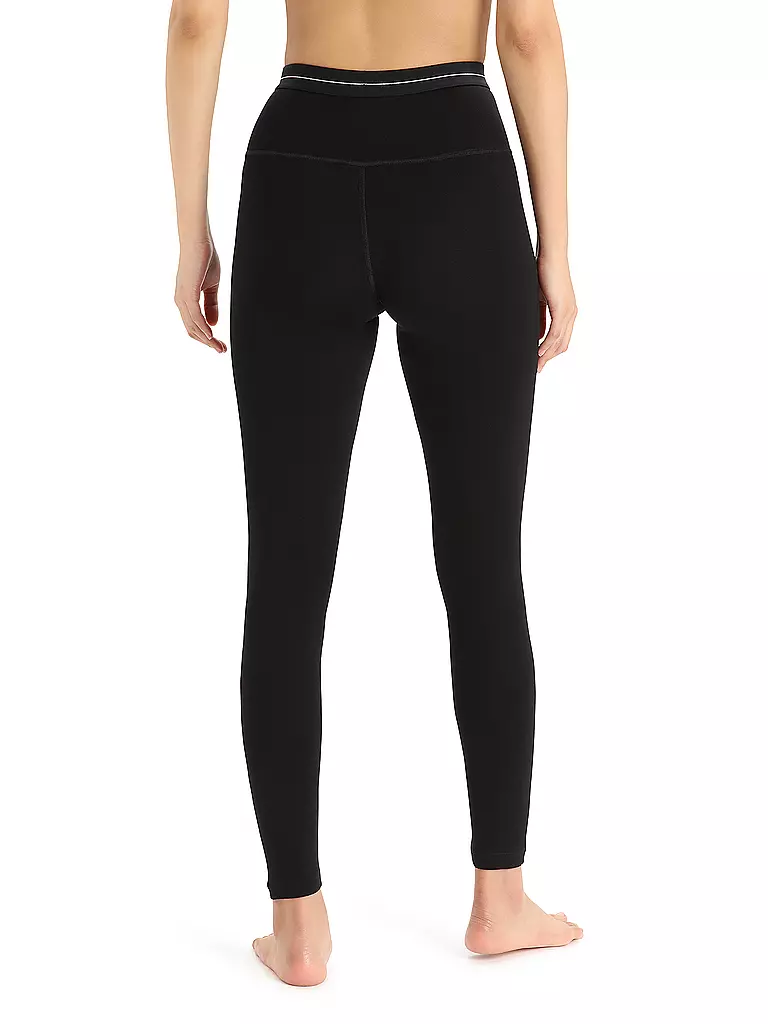 ICEBREAKER | Damen Tight 260 Tech Merino High Rise | schwarz