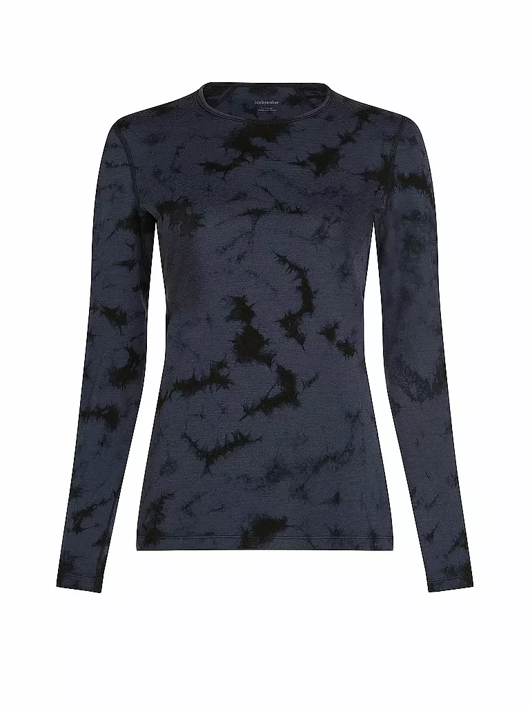 ICEBREAKER | Damen Unterziehshirt Cloud Dye Oasis 200 | grau
