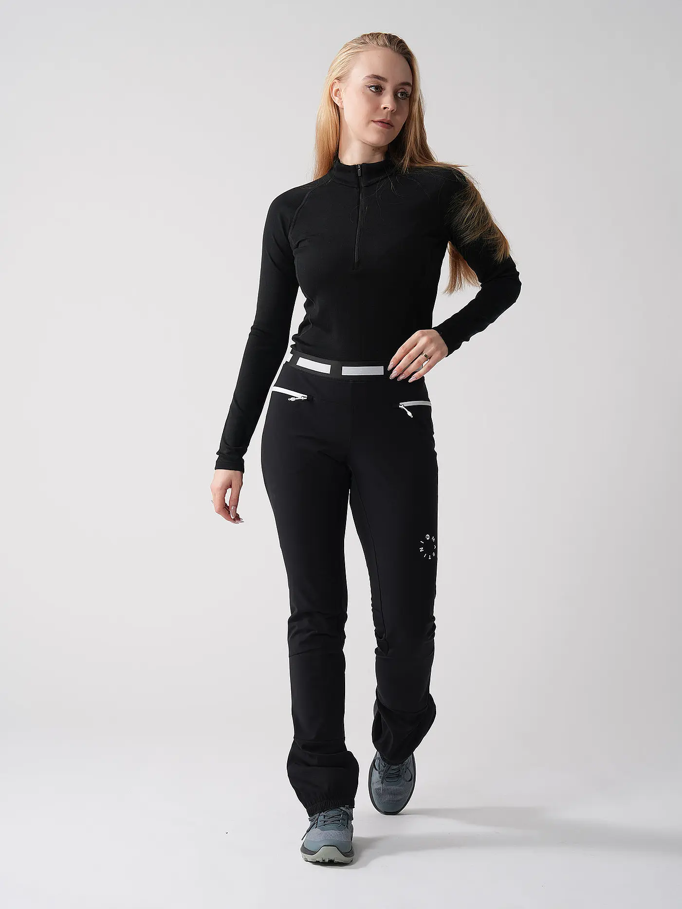 ICEBREAKER | Damen Unterziehshirt Merinofine Polar 300 | schwarz