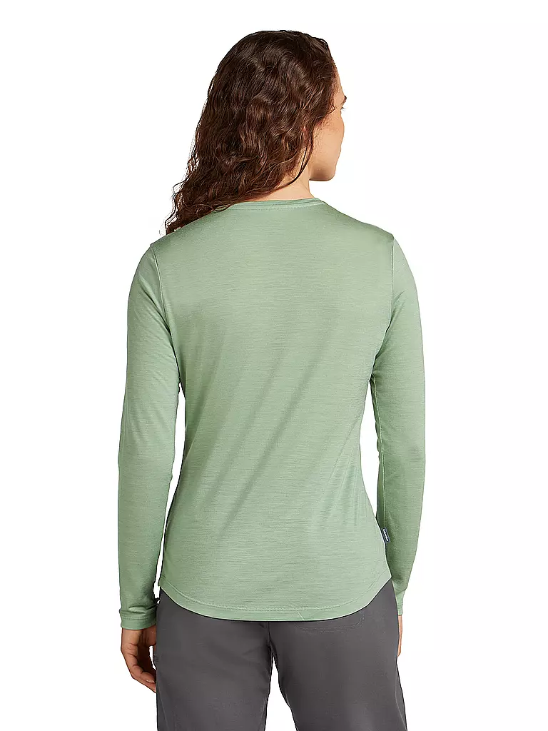 ICEBREAKER | Damen Unterziehshirt Sphere III 125 Cool-Lite | hellgrün