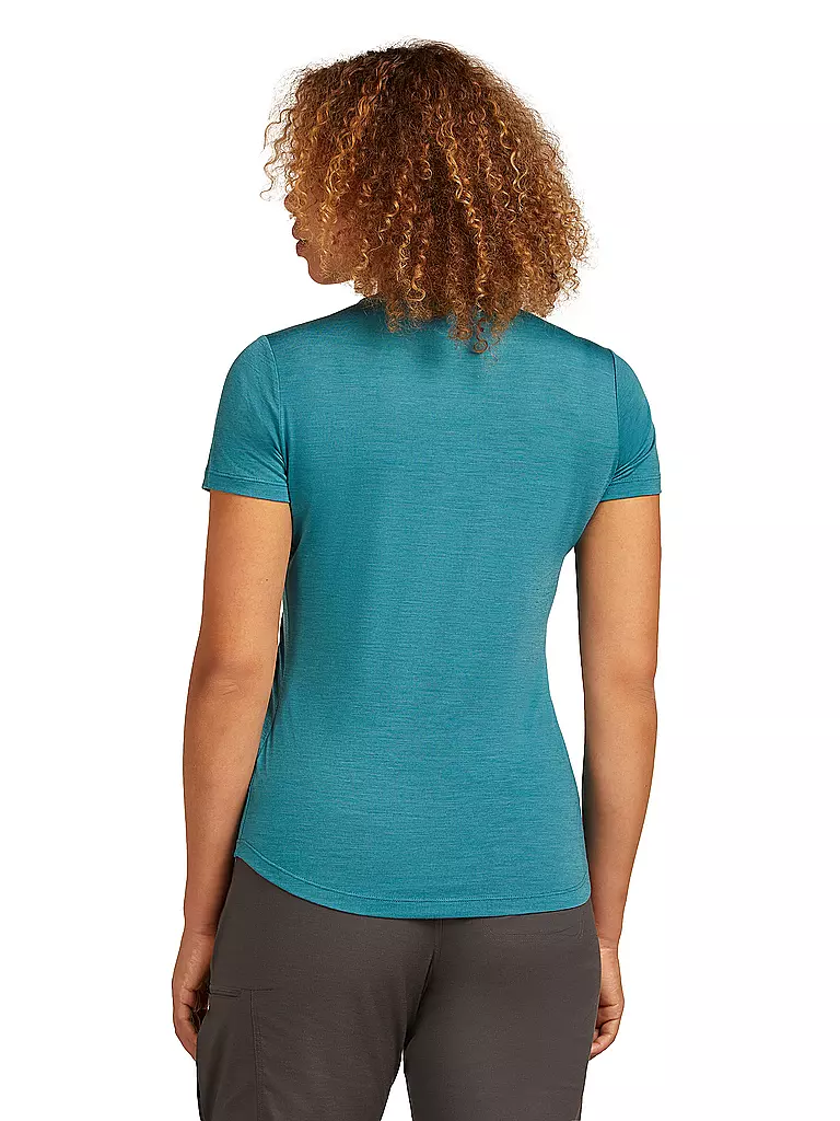 ICEBREAKER | Damen Unterziehshirt Sphere III 125 Cool-Lite | petrol