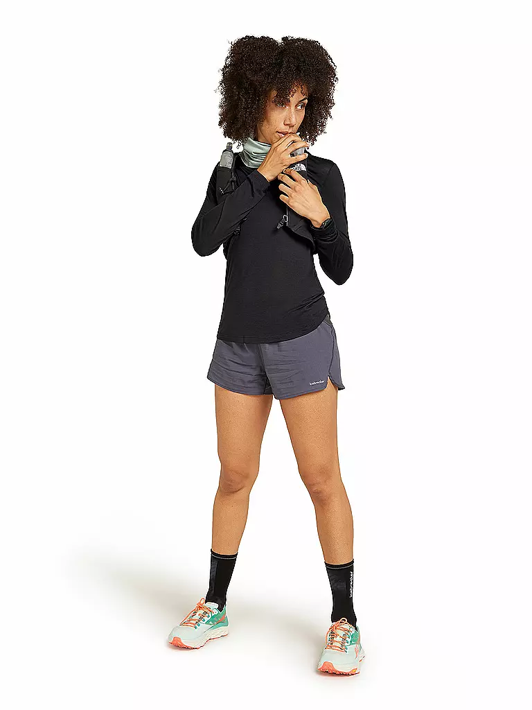 ICEBREAKER | Damen Unterziehshirt Sphere III 125 Cool-Lite | schwarz
