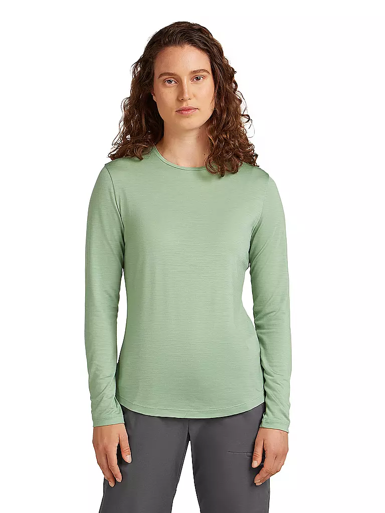ICEBREAKER | Damen Unterziehshirt Sphere III 125 Cool-Lite | hellgrün