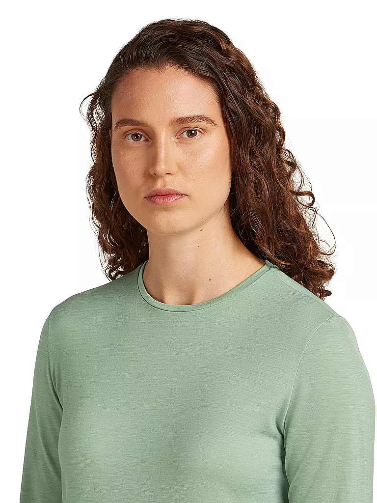 ICEBREAKER | Damen Unterziehshirt Sphere III 125 Cool-Lite | hellgrün