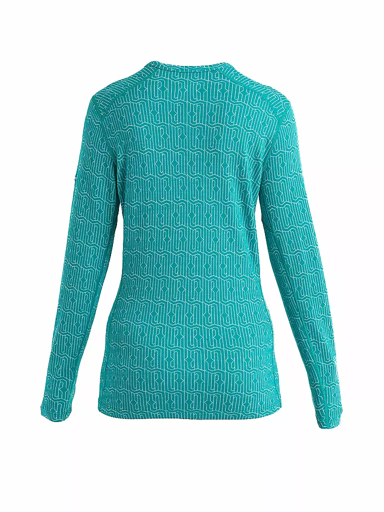 ICEBREAKER | Damen Zipshirt Merino 260 Vertex Half-Zip-Thermo | mint