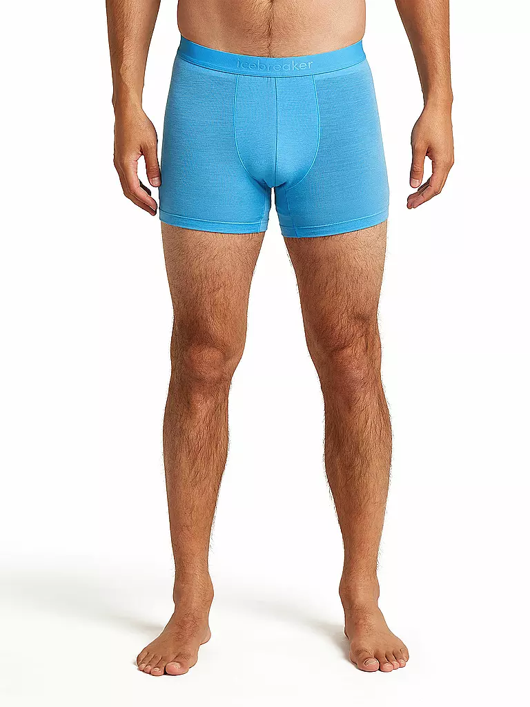 ICEBREAKER | Herren Boxershort Anatomica 125 Cool | blau