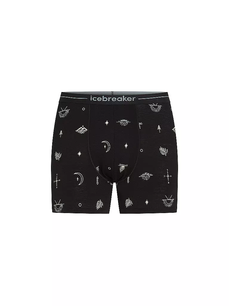 ICEBREAKER | Herren Boxershort Anatomica 150 Explore | schwarz