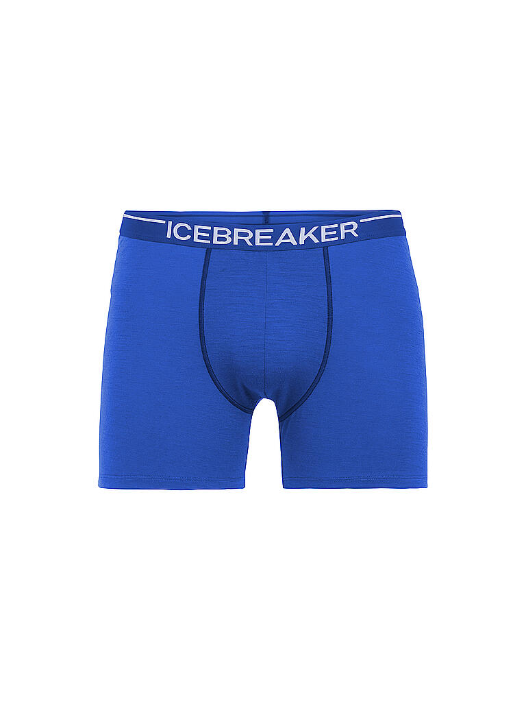 ICEBREAKER | Herren Boxershort Merino Anatomica | blau