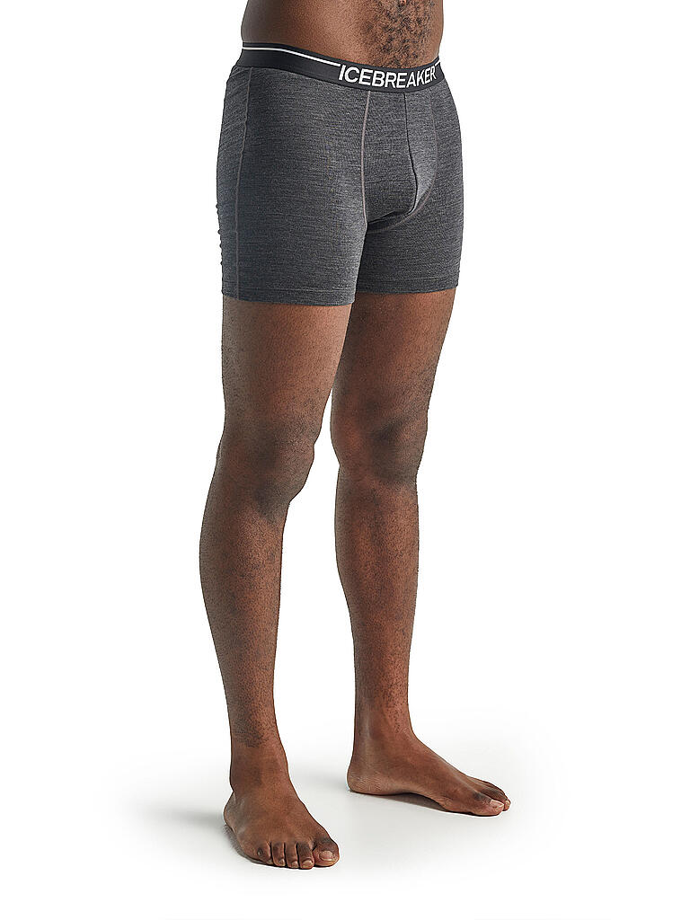 ICEBREAKER | Herren Boxershort Merino Anatomica | grau