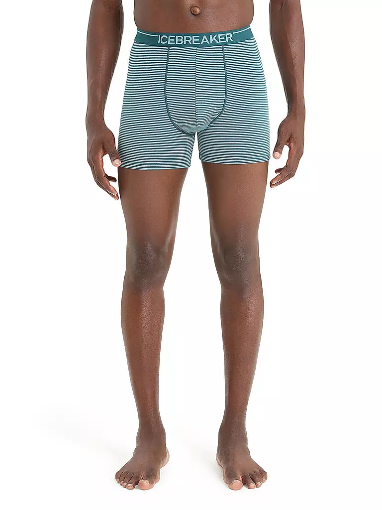 ICEBREAKER | Herren Boxershort Merino Anatomica | petrol