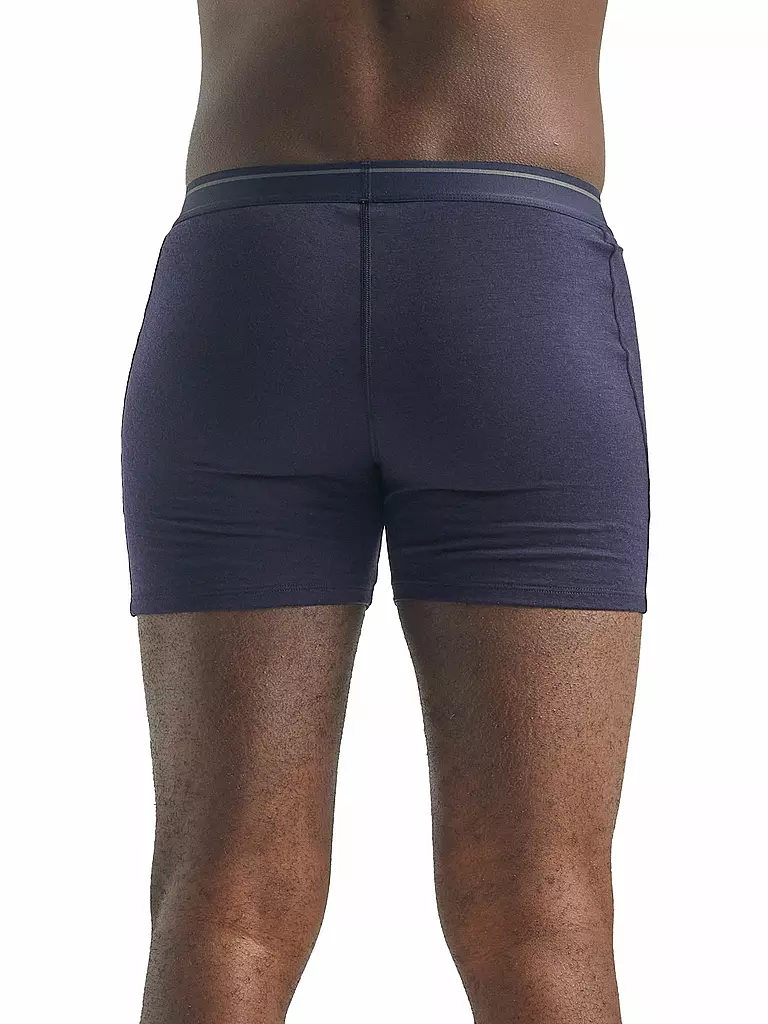 ICEBREAKER | Herren Boxershort Merino Anatomica | dunkelblau