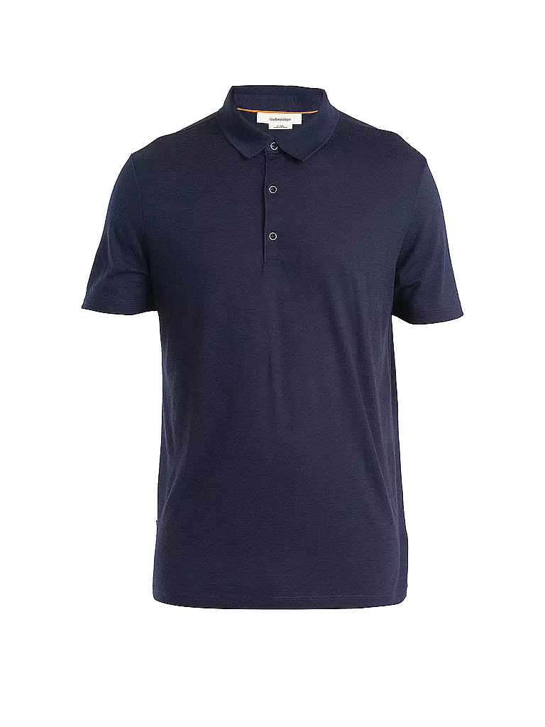 ICEBREAKER | Herren Funktionspolo Merino 150 Tech Lite3 | dunkelblau