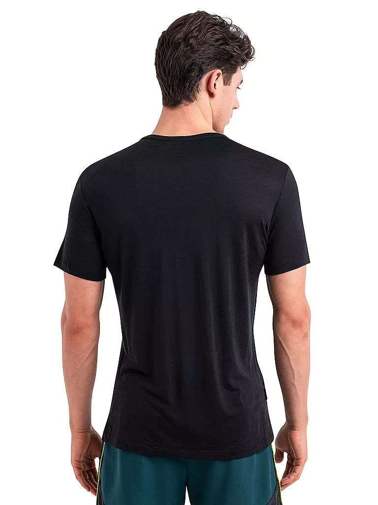 ICEBREAKER | Herren Funktionsshirt 125 Cool-Lite™ Merino | schwarz