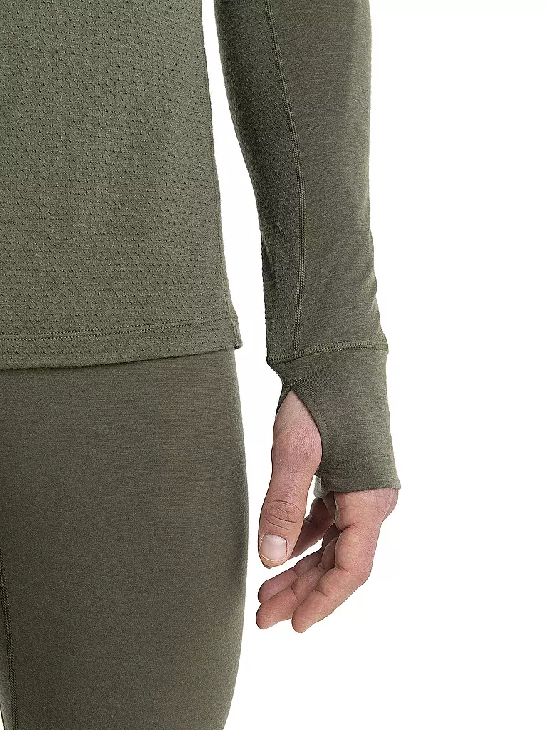 ICEBREAKER | Herren Funktionsshirt 200 ZoneKnit™ Merino | olive