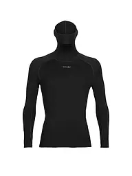 ICEBREAKER | Herren Funktionsshirt 300 MerinoFine™ Rolli | Schwarz