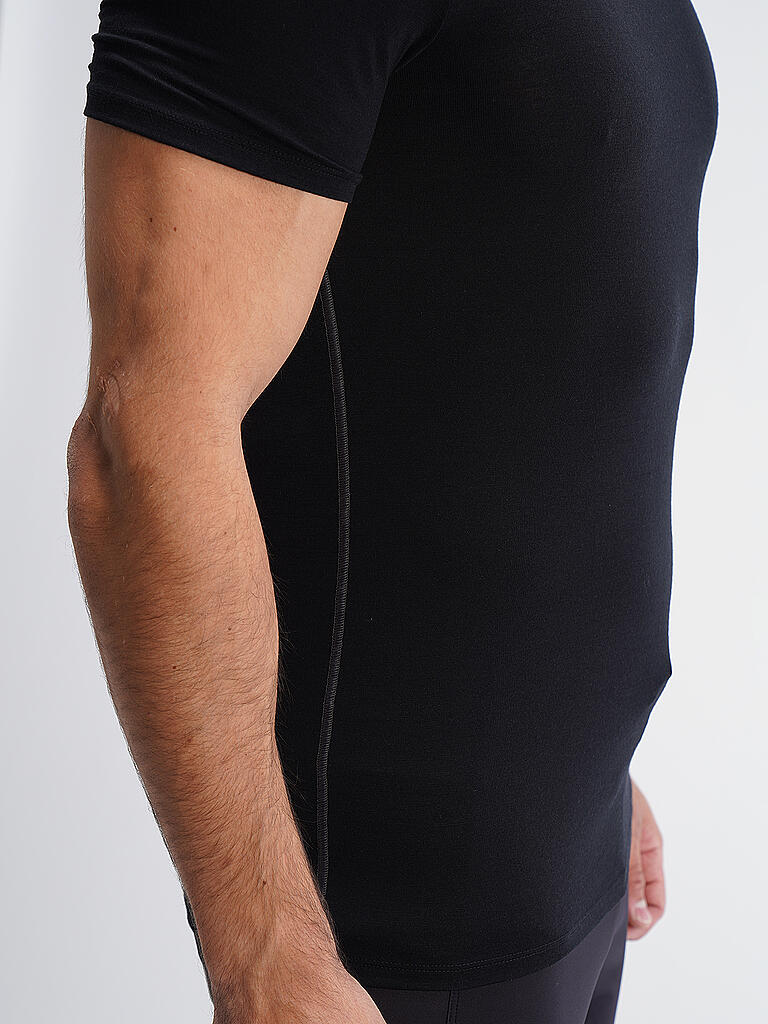ICEBREAKER | Herren Funktionsshirt Anatomica Crewe BF 150 | schwarz