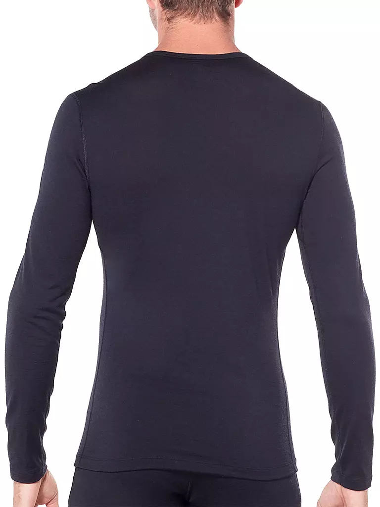 ICEBREAKER | Herren Funktionsshirt Merino 200 Oasis LS | schwarz