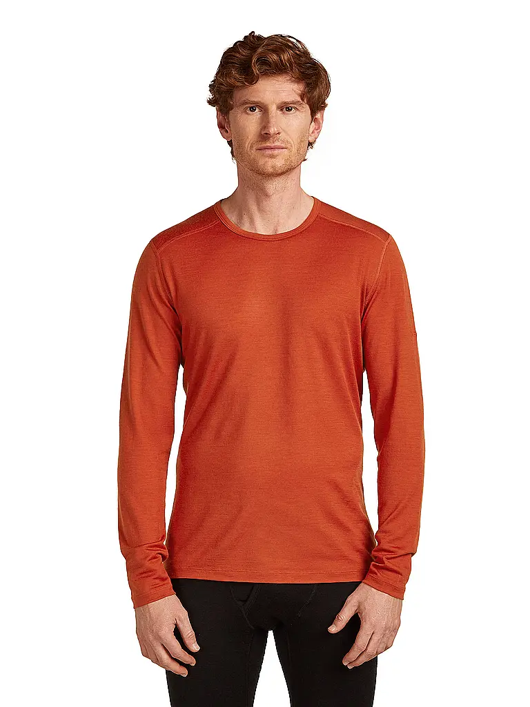 ICEBREAKER | Herren Funktionsshirt Merino 200 Oasis LS | kupfer