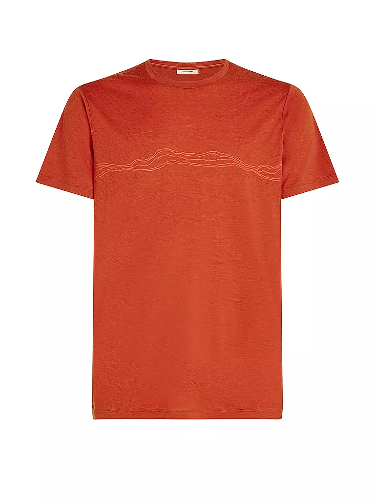 ICEBREAKER | Herren Funktionsshirt Mount Pulse 150 Tech | kupfer