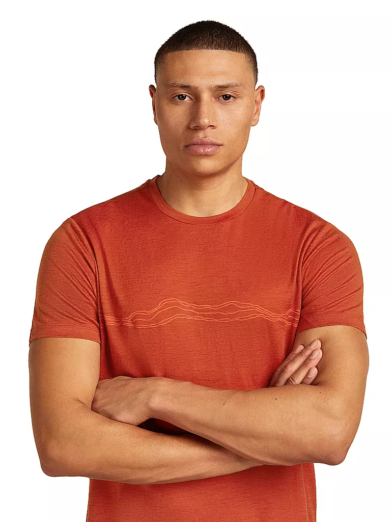 ICEBREAKER | Herren Funktionsshirt Mount Pulse 150 Tech | petrol