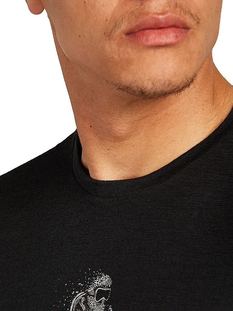 ICEBREAKER | Herren Funktionsshirt Skiing Yeti 150 Merino Druck | 