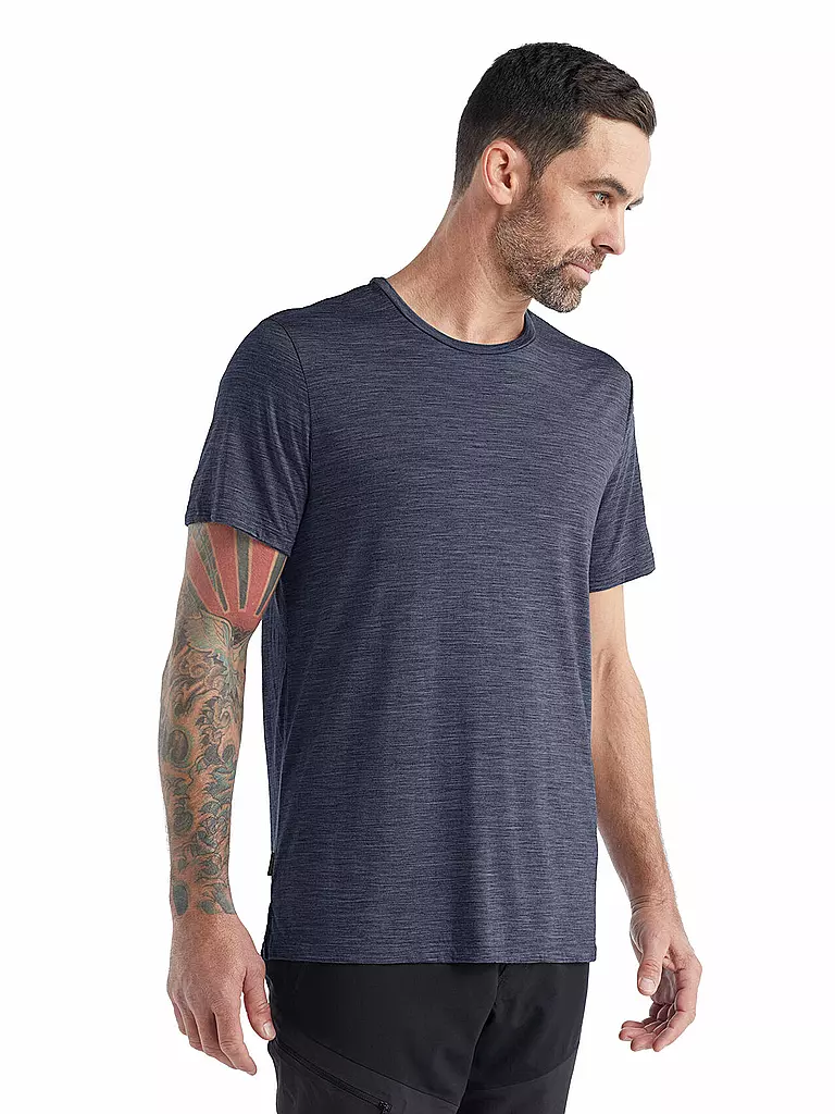 ICEBREAKER | Herren Funktionsshirt Sphere II Merino | blau