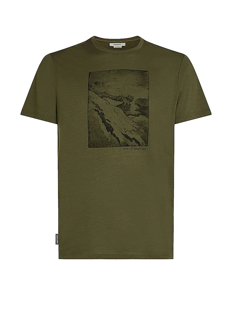 ICEBREAKER | Herren Funktionsshirt Summit 150 Tech | olive