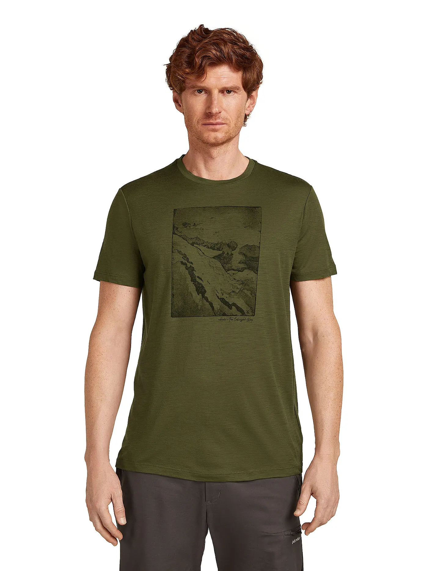 ICEBREAKER | Herren Funktionsshirt Summit 150 Tech | olive