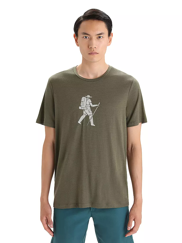 ICEBREAKER | Herren Funktionsshirt Tech Lite II | olive