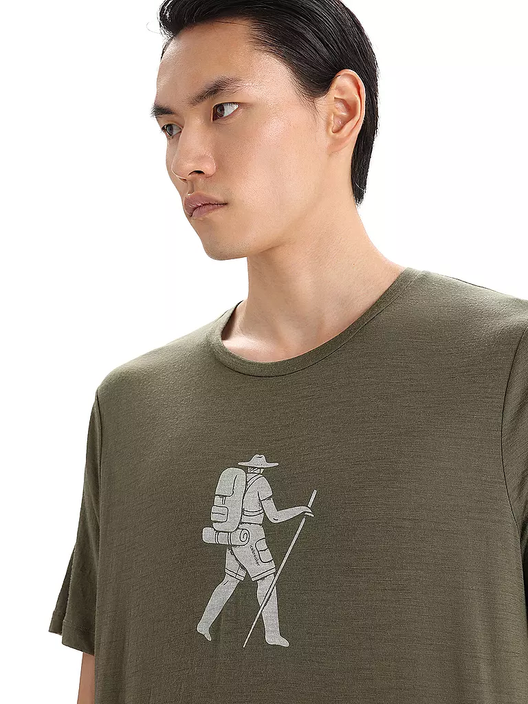 ICEBREAKER | Herren Funktionsshirt Tech Lite II | olive