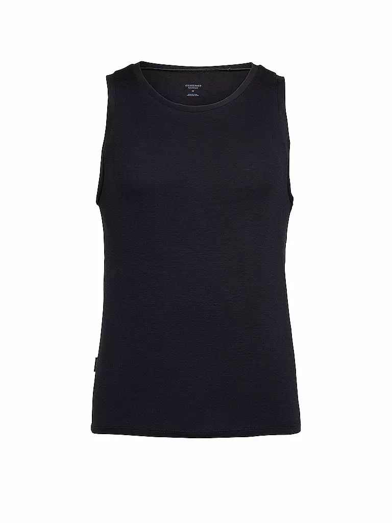 ICEBREAKER | Herren Tanktop Anatomica | schwarz