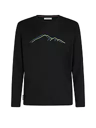 ICEBREAKER | Herren Unterziehshirt Rain Ridge 150 Tech | schwarz
