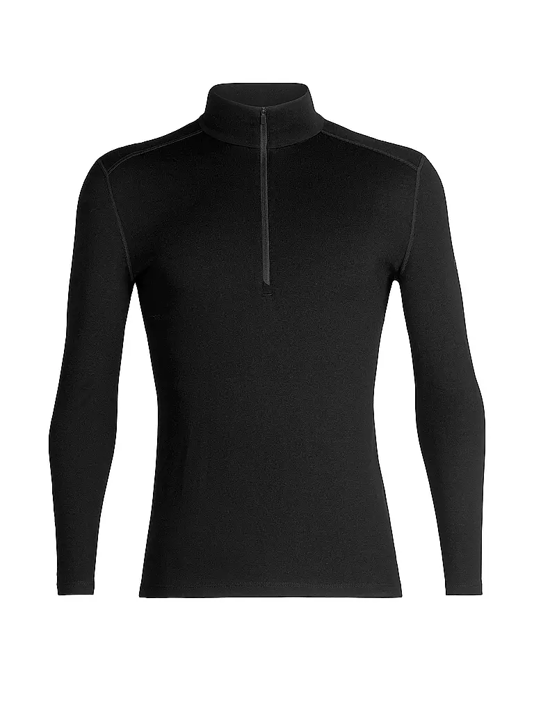 ICEBREAKER | Herren Unterziehshirt Tech 260 | schwarz