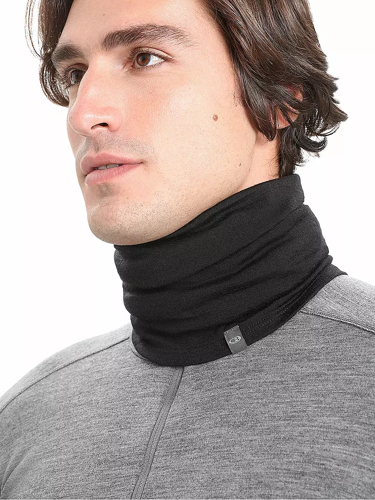 ICEBREAKER | Neckgaiter Merino Flexi Chute | schwarz