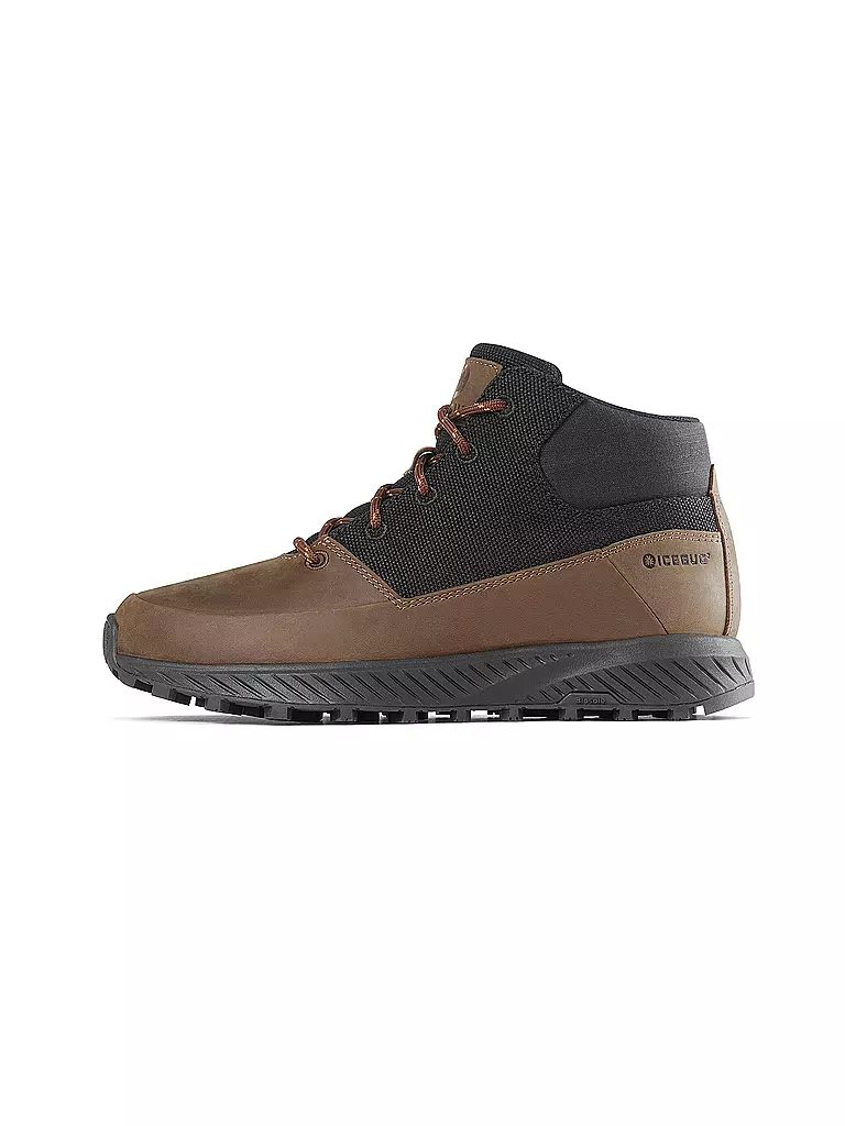 ICEBUG | Herren Wanderschuhe Larvik Hemp Biosole | braun