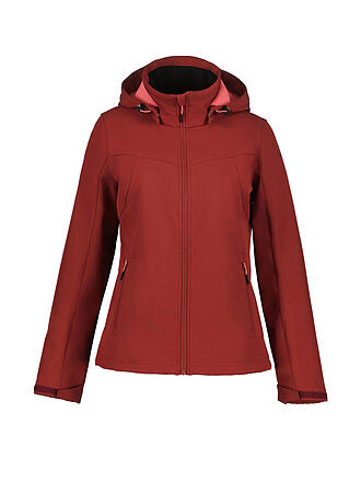 ICEPEAK | Damen Softshelljacke Brenham Uni Hoodie