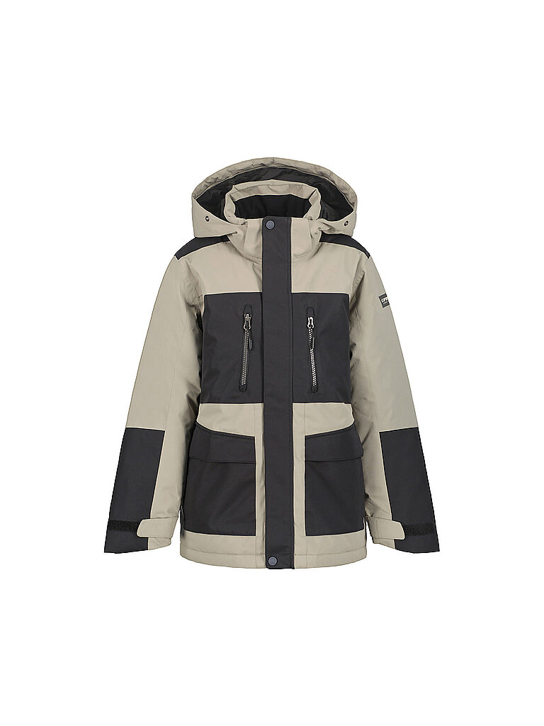 ICEPEAK Kinder Winterjacke Kanosh Hoodie grau | 128