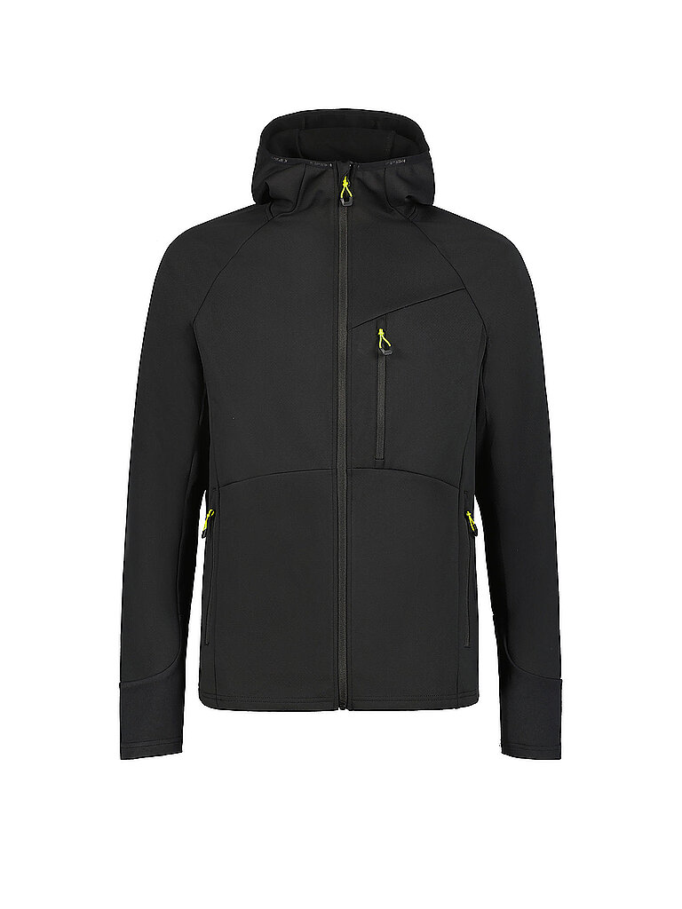 ICEPEAK Herren Fleecejacke Danby Hoodie schwarz | L