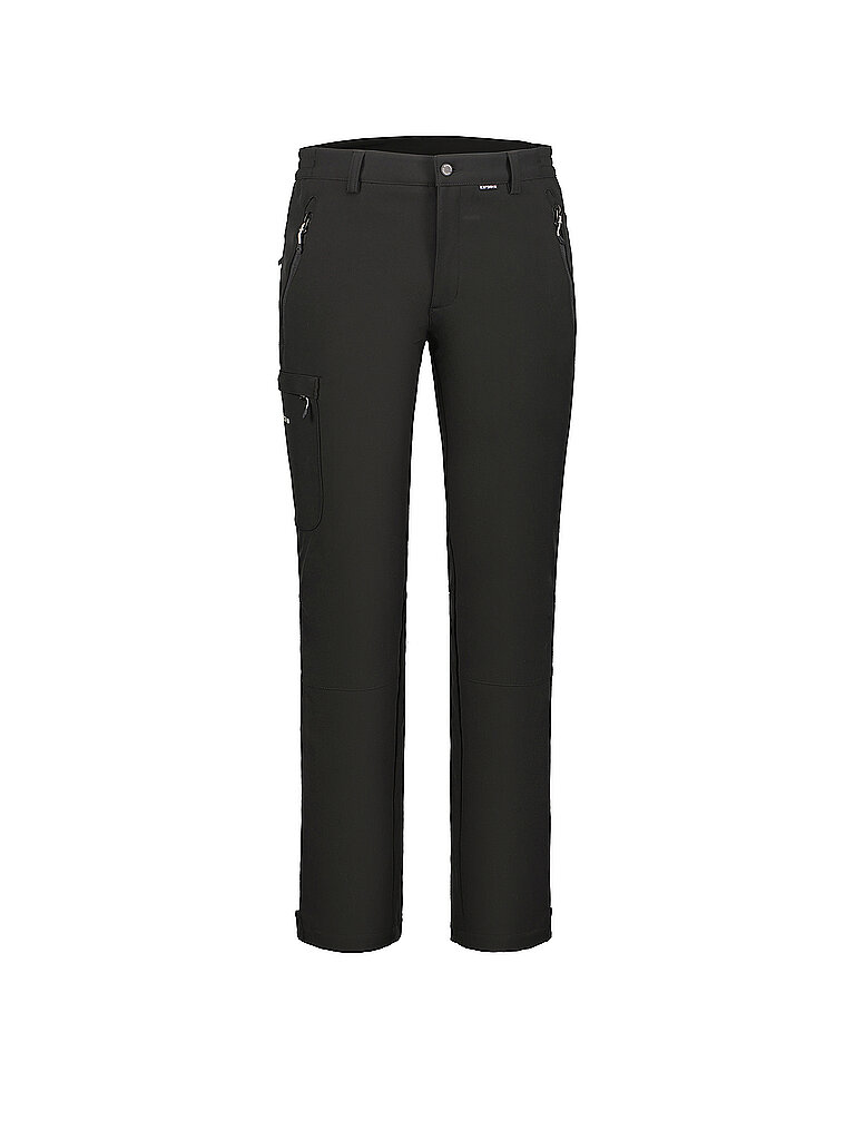 ICEPEAK Herren Softshellhose Bouton schwarz | 54 (kurz)