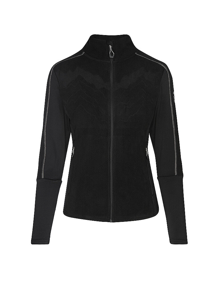 ICEPEAK Damen Unterzieh Fleecejacke Fairway schwarz | S