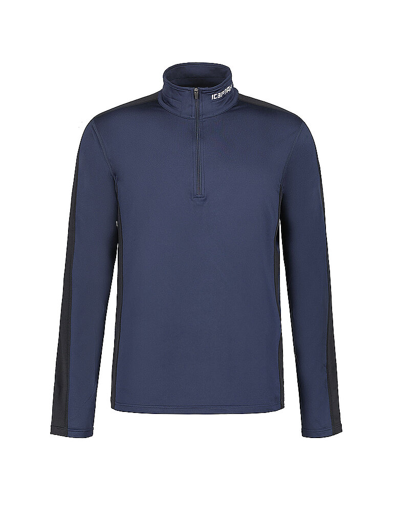 ICEPEAK Herren Unterzieh Zipshirt Fleminton dunkelblau | S